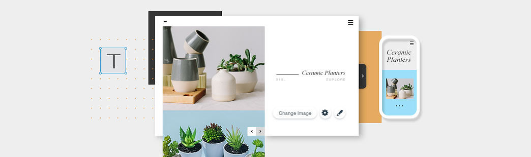 Online Store for Ceramic Planters
